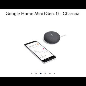 New Google Home Mini (charcoal)